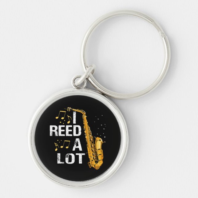 Funny Saxophone Keychain (Front)