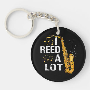 Funny Saxophone Keychain