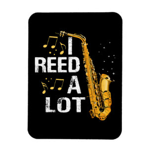 Funny Saxophone Magnet