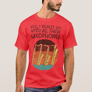Funny Saxophone T-Shirt