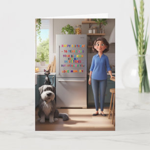 Funny Saying 16th Birthday Card