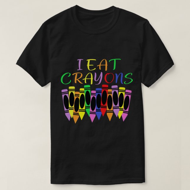 Funny Saying Artist Colouring Drawing Painting I E T-Shirt (Design Front)