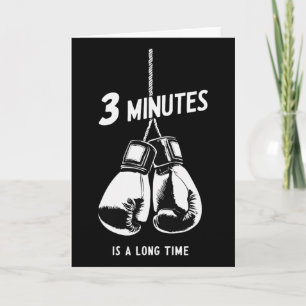 Funny Saying Boxing Kickboxing Boxing Lover Boxer Card