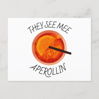 Funny Saying Cocktail Vacation Summer Drink Italy Postcard