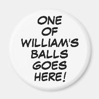 Funny Saying Custom Comic Book Golf Ball Marker