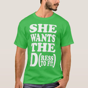 Funny Saying Cute Wedding Bride Bridal Shower Gym  T-Shirt
