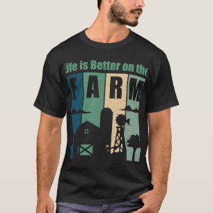 Funny Saying Farmer Agriculture Farm Animal T-Shirt