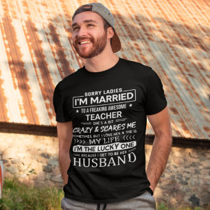 Funny Saying For New Husband To Be And Newly-Wed T-Shirt