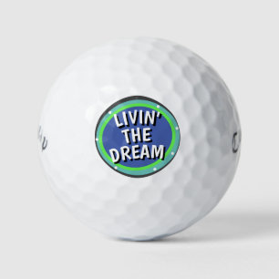 Funny Saying Golf Ball