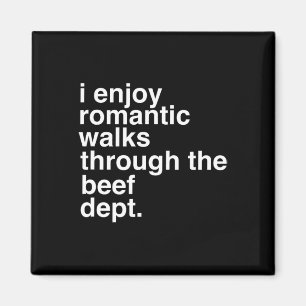 Funny Saying Meat Bacon Beef Grilling Bbq Lover Gi Magnet