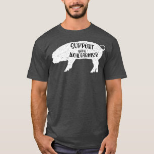 Funny Saying Pig Farmer Farm Animal Premium T-Shirt