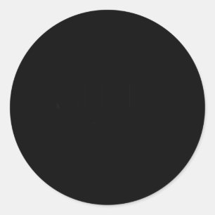 Funny Saying Quotes, Fashion Graphics Design, Simp Classic Round Sticker