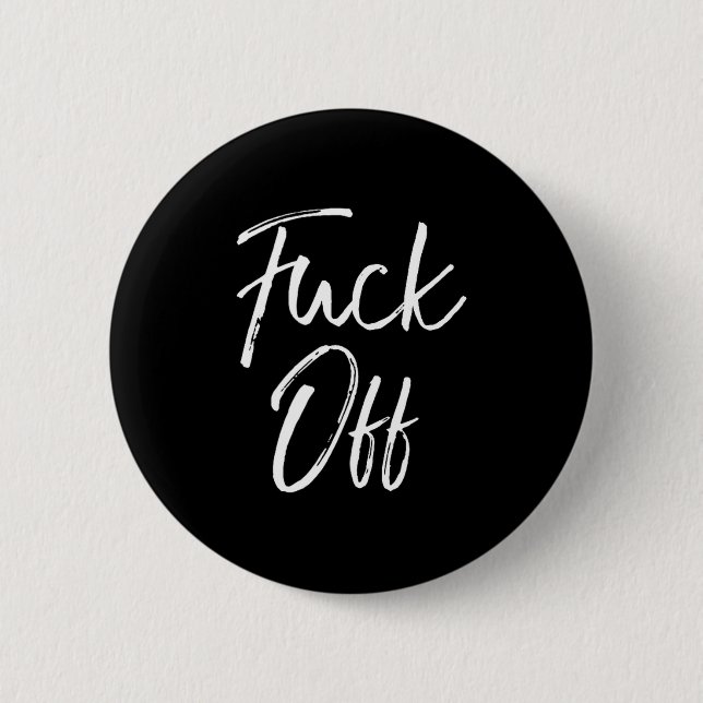 Funny Saying Sarcastic Quote Loner Joke Gift For O 2 Inch Round Button (Front)