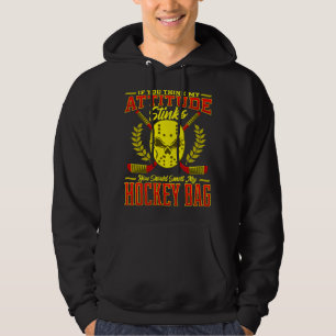 Funny Sayings for Boy and Girl Ice Hockey Players Hoodie