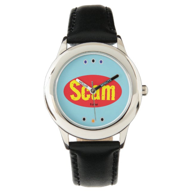 Funny Scam Time  Watch (Front)