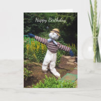 Funny scarecrow