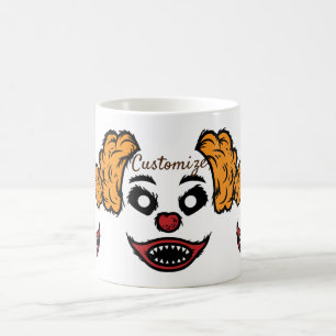 Funny Scary Clown Thunder_Cove  Coffee Mug