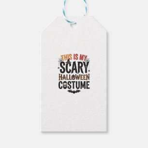 Funny Scary Halloween Costume Vintage Shirt Design Gift Tags