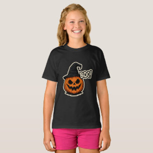 Funny & Scary Halloween Sticker T-Shirt