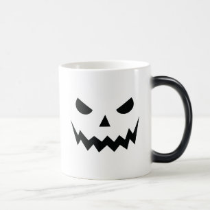 Funny Scary Haunted Jack O Lantern Pumpkin Monster Magic Mug