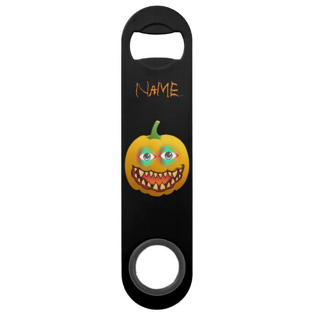 Funny Scary Jack o'lantern Thunder_Cove Bar Key (Front)