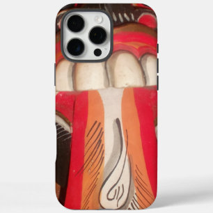 Funny Scary Weird Tongue  Asian Halloween Amazing  iPhone 16 Pro Max Case