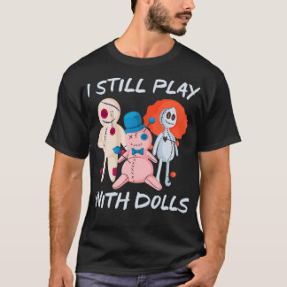 Funny Scary Witch Voodoo Doll Gift Halloween  T-Shirt