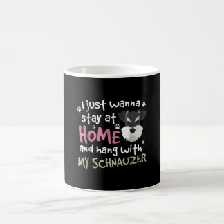 funny schnauzer beard fear miniature men women coffee mug