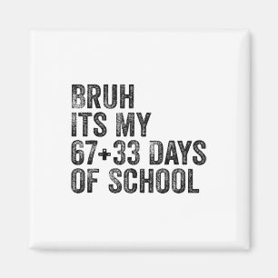 Funny School Countdown Student Teacher Clroom Humo Magnet