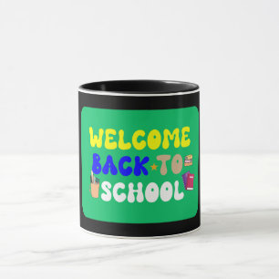 Funny School Mug - Mask to School 2025