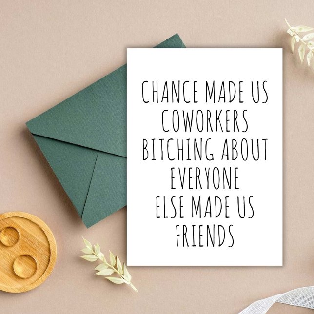 Funny School ou collège bestie carte hilarante (Funny School or college bestie hilarious card)