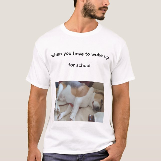 funny school shirt for going back to school (Front)