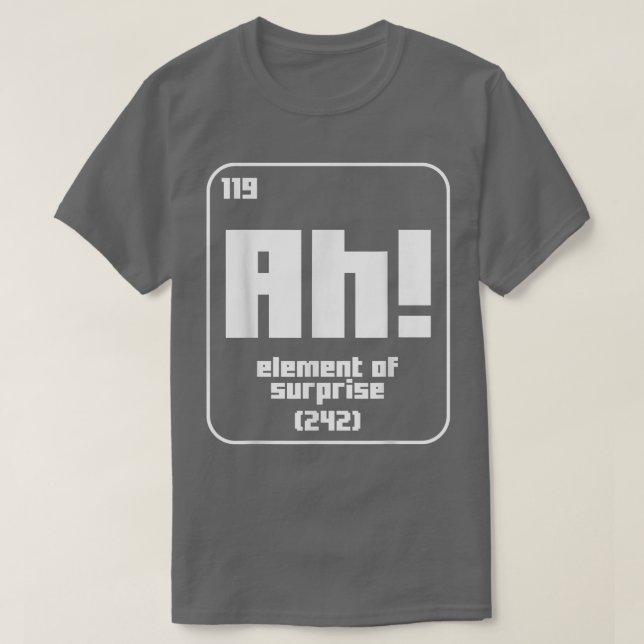Funny Science Chemistry Motivation Nerd Element Ge T-Shirt (Design Front)