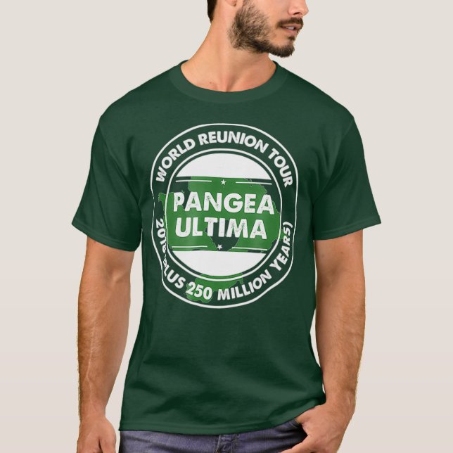 Funny Science  Earth Plate Tectonics Geology Tee (Front)