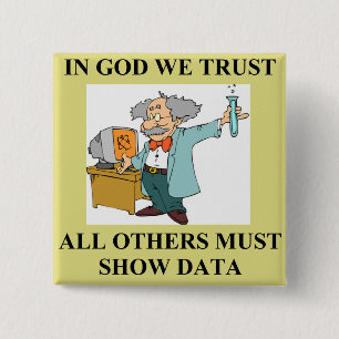funny science joke 2 inch square button
