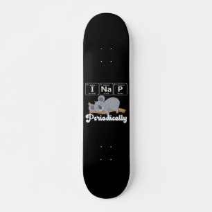 Funny Science koala bear I Nap Periodically Koala Skateboard