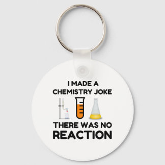 Funny Science lover chemistry joke Keychain