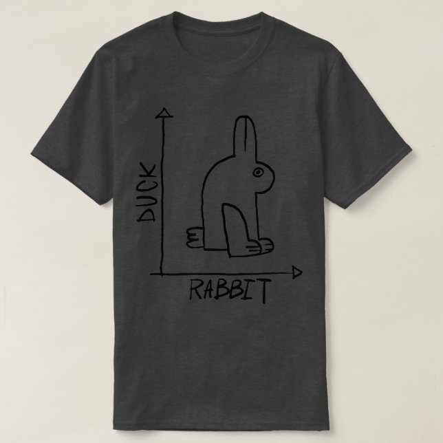 Funny Science Nerd Duck Rabbit Physics Math Geek G T-Shirt (Design Front)