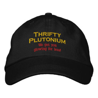Funny Science Nucléaire Plutonium casquette Humour