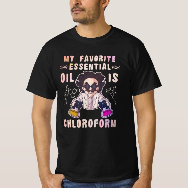 Funny science scientist quote geek gift T-Shirt (Front)