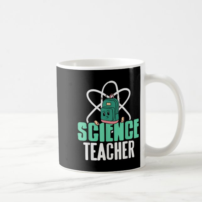 Funny Science Teacher Backpack School Humour  Coffee Mug (Right)