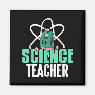 Funny Science Teacher Backpack School Humour Magnet