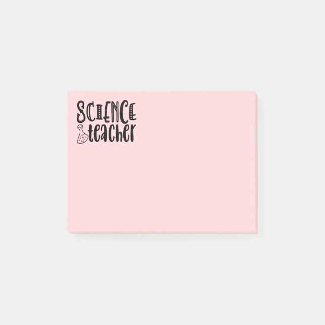 Funny Science Teacher - Chemistry Biology Physics Post-it Notes (Front)