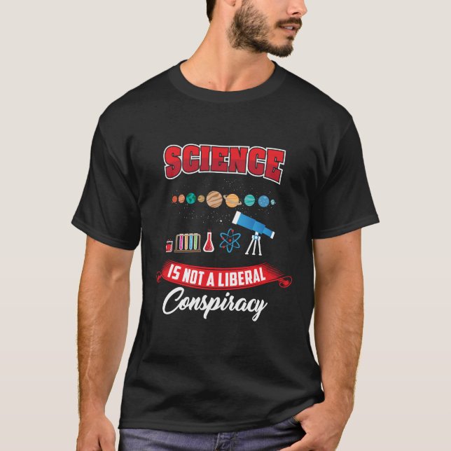 Funny Science Teacher Gag For Back To School T-Shirt (Front)