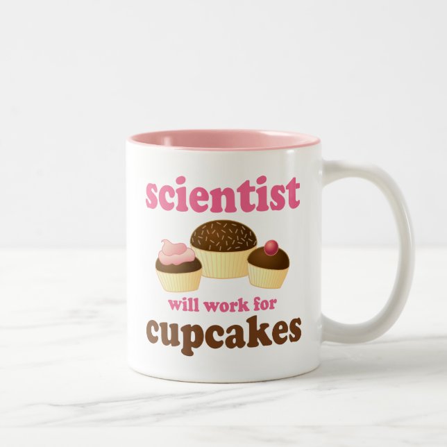 Funny Scientist Two-Tone Coffee Mug (Right)