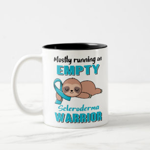 Funny Scleroderma Awareness Gifts Two-Tone Coffee Mug