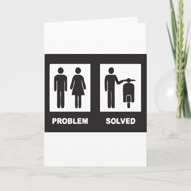 Funny Scooter Card (Front)