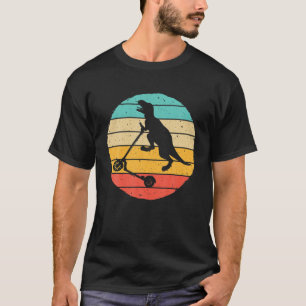 Funny Scooter Dinosaur Rex Stunt Designs For Men W T-Shirt
