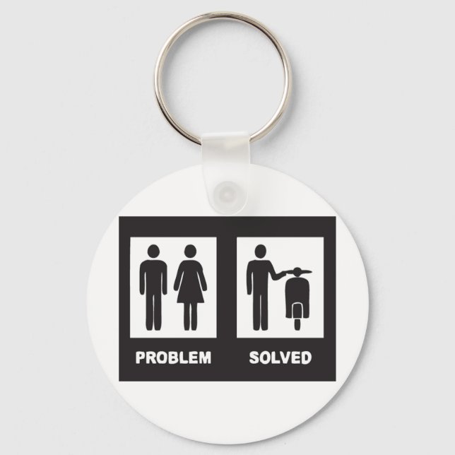 Funny Scooter Keychain (Front)