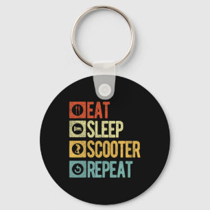 Funny Scooter Stunt Scooter Rider Scooter Tricks R Keychain